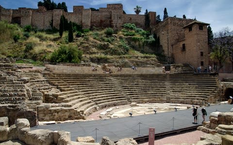 Teatro Romano, Malaga - Credit: 2017/Photo by Rudi Steenbruggen