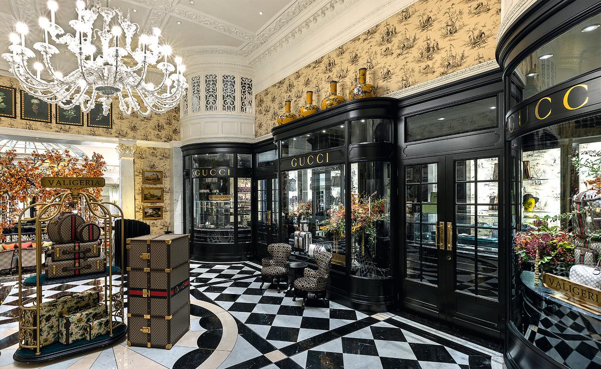 Gucci Takes Over The Savoy’s Tea Shop With Luxury Travel