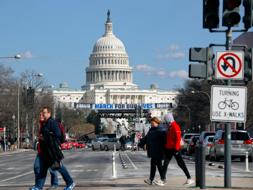 In Washington findet am Samstag der “March for our Lives” statt. (Bild-Copyright: ASSOCIATED PRESS)