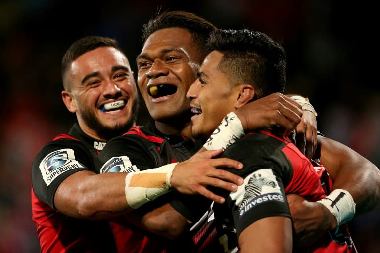 The Canterbury Crusaders are vying to retain their unbeaten Super Rugby record and ensure they finish top of the regular season ladder