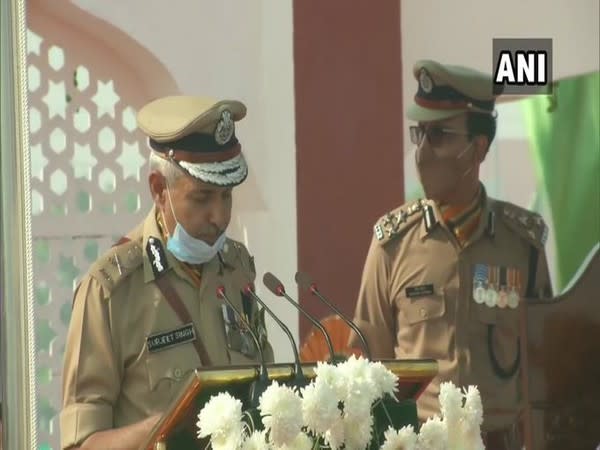 Director-General (DG) ITBP SS Deswal (Photo/ANI)