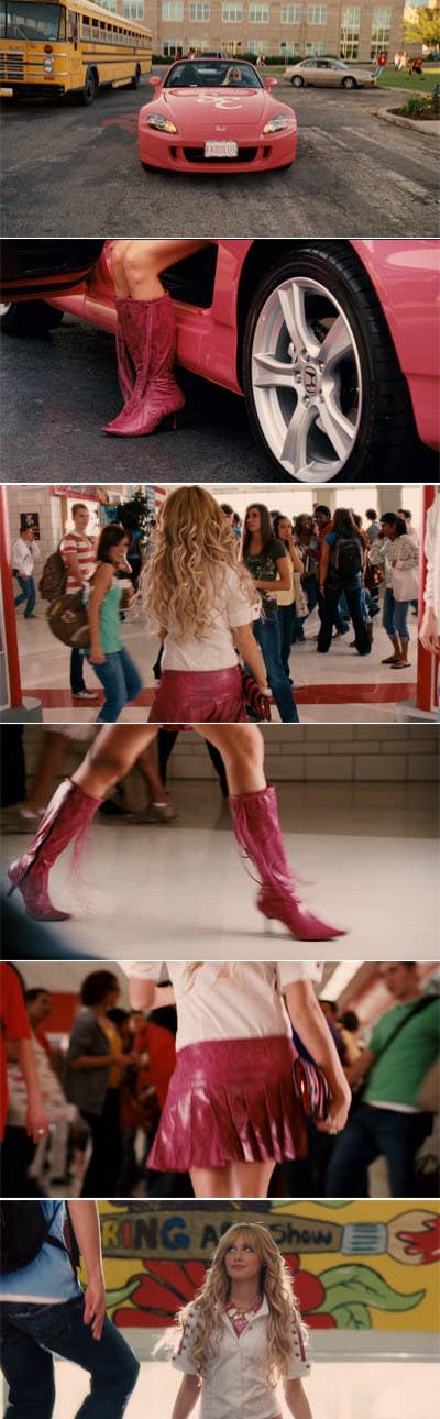 Sharpay in "High School Musical"