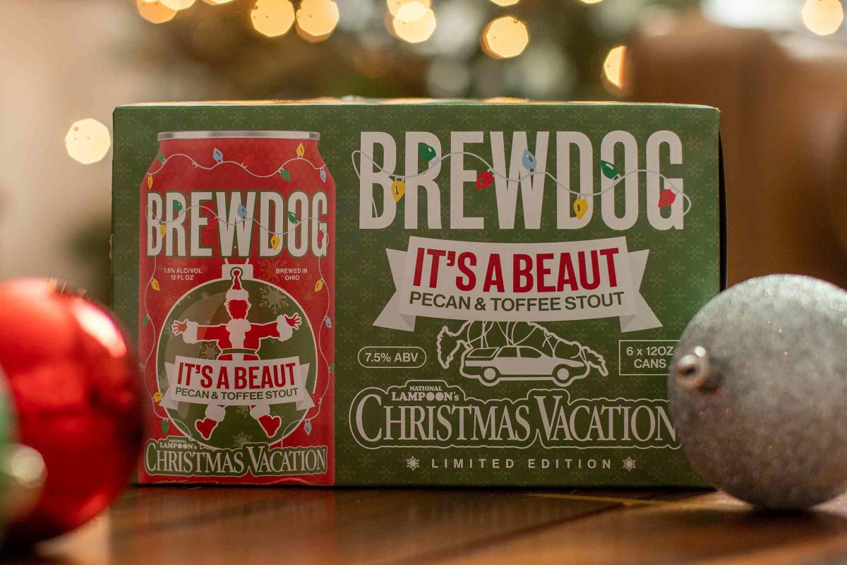 BrewDog Christmas Vacation Stout 6pk 12oz Can 7.5% ABV – BevMo!