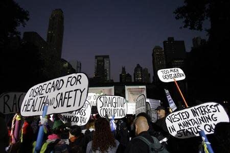 La celebración del segundo aniversario de Occupy Wall Street (Reuters)