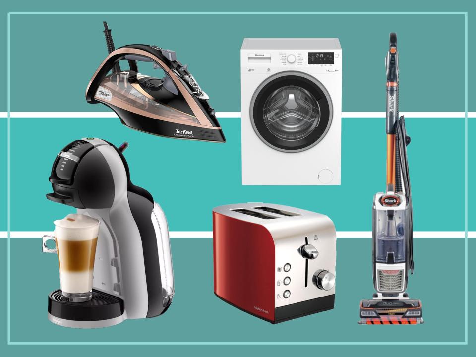 <p>With hundreds of pounds off big-name brands, now is the best time to invest in a new coffee machine or vacuum cleaner</p> (The Independent)