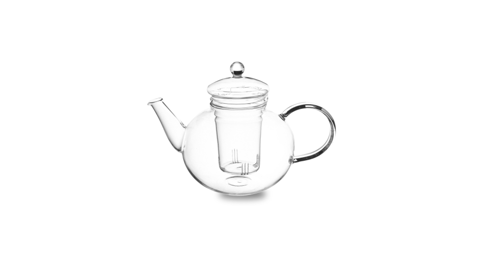 Monaco Two-Piece Glass Teapot and Infuser