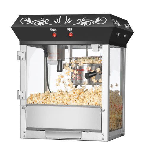 Old-Fashioned Movie Theater Style Popcorn Popper