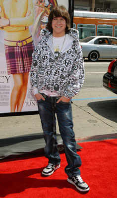 Mitchell Musso at the Los Angeles premiere of Warner Bros. Pictures' Nancy Drew