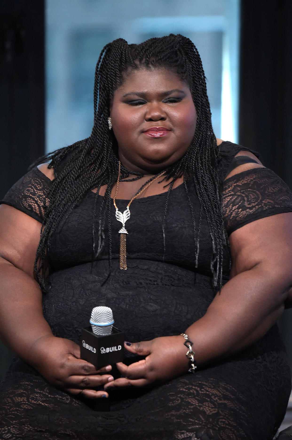 AOL Build Speakers Series - Sacha Baron Cohen and Gabourey Sidibe, "The Brother Grimsby"