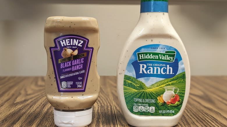 Heinz's ranch with regular ranch