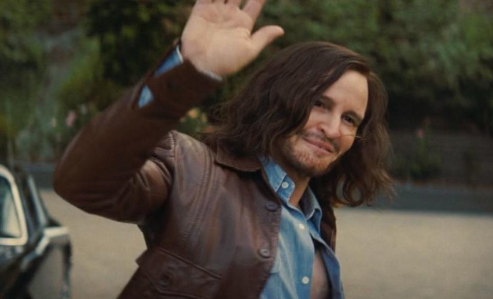 Charles Manson waves goodbye