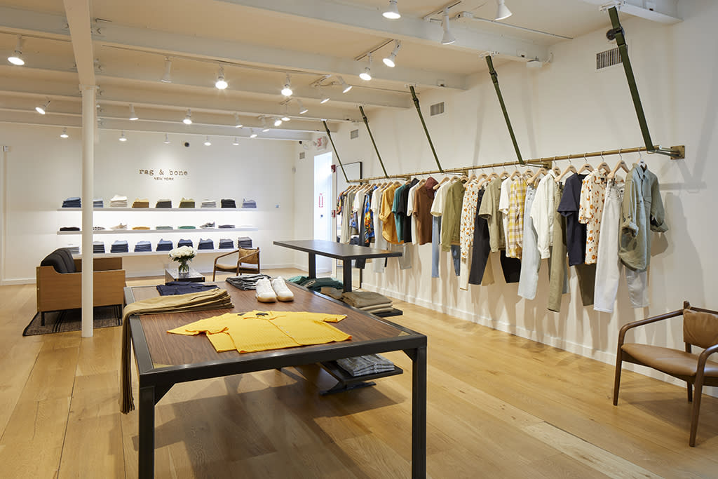 Inside Rag & Bone’s new East Hampton store. - Credit: Rag & Bone