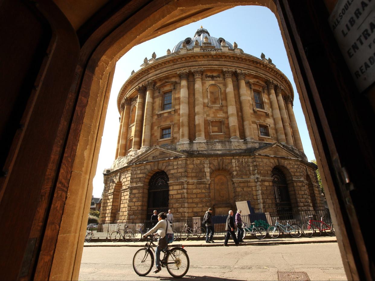 <p>One in six  students admitted to Oxford last year were from the most socio-economically disadvantaged areas</p> (Getty Images)