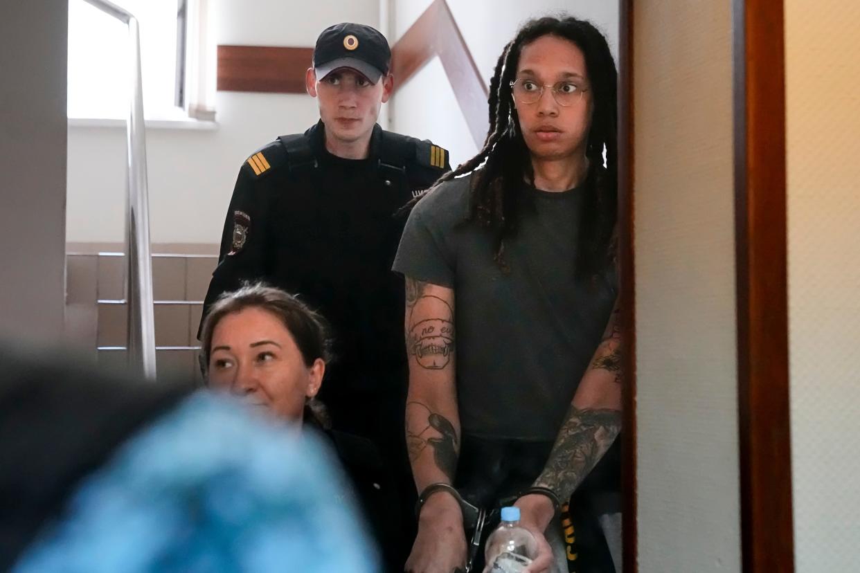 Brittney Griner court appearance in Russia