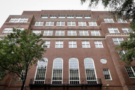 The Nightingale-Bamford School, an independent K-12 girls' school, is seen here in New York City, U.S., August 18, 2018. REUTERS/Brendan McDermid