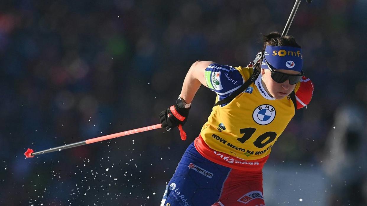 Biathlon-Weltmeisterin Simon kurz in Gewahrsam