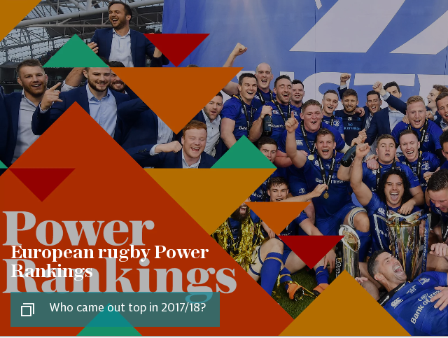 European rugby Power Rankings