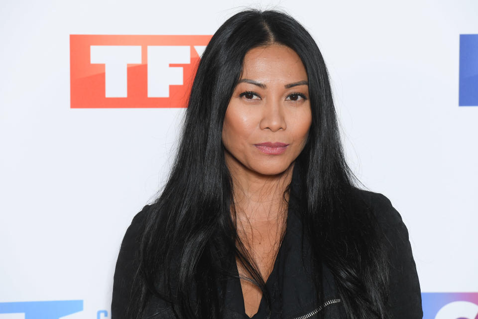 PARIS, FRANCE - SEPTEMBER 09: Singer Anggun attends the Groupe TF1 : Photocall At Palais De Tokyo on September 09, 2019 in Paris, France. (Photo by Stephane Cardinale - Corbis/Corbis via Getty Images )