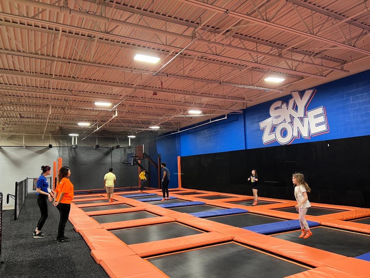 Sky Zone, an indoor trampoline and entertainment park, opened its second Kentucky location in Louisville's Okolona neighborhood Oct. 6.