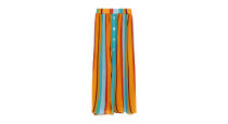 <p>Colourful, flippy and airy: what’s not to love about this Zara midi skirt?<br><a rel="nofollow noopener" href="https://www.zara.com/uk/en/striped-skirt-with-buttons-p04331017.html?v1=6452852&v2=1074619" target="_blank" data-ylk="slk:Buy here.;elm:context_link;itc:0;sec:content-canvas" class="link ">Buy here.</a> </p>