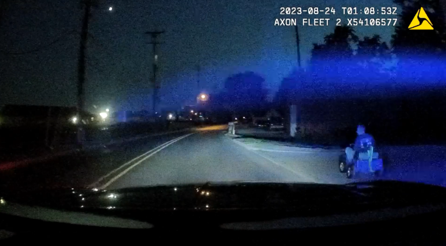 (Image taken from ISP dashcam footage)