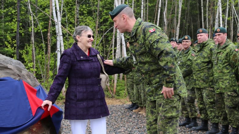 Bridge honouring Canadian soldier reopens at CFB Gagetown