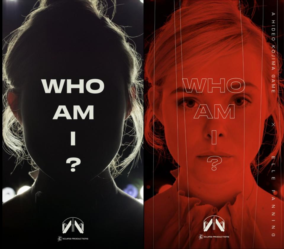 小島工作室公布日前「Who am I」宣傳內容謎底，將與美國演員Elle Fanning合作下一款遊戲