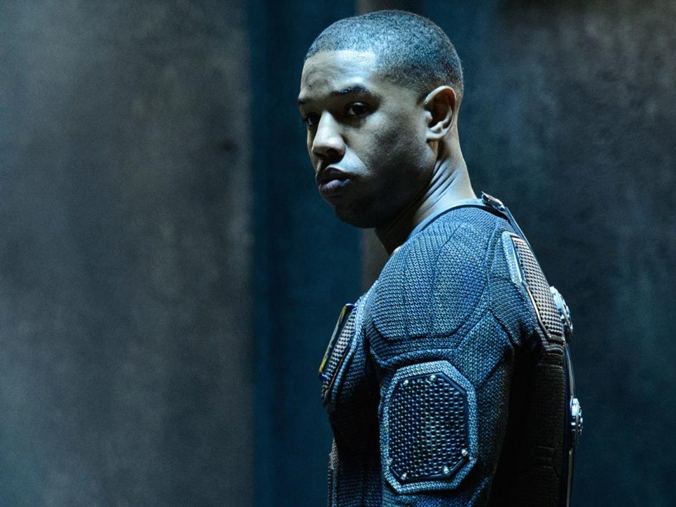 Michael B. Jordan starred as the Human Torch in the 20th Century Fox reboot.