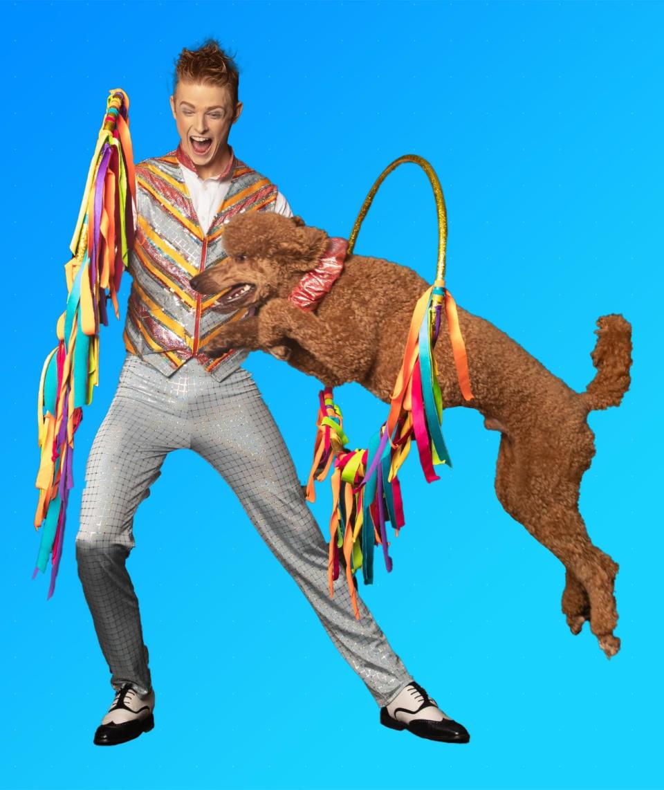 Puppy Pals Comedic Stunt Dog Show will be at the 2022 Southern New Mexico State Fair.