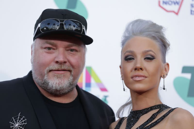 Kyle Sandilands' girlfriend Imogen Anthony sparked concern for the radio host, when she revealed online he was 