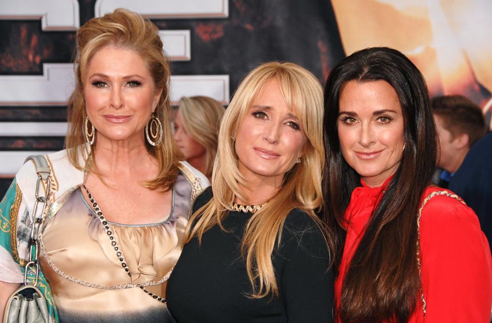 Kathy Hilton and Kim Richards and Kyle Richards