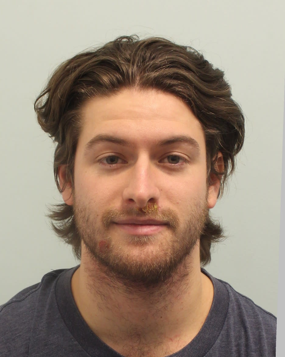 Libby got drunk after he was dumped by his girlfriend by text message (Picture: Metropolitan Police)