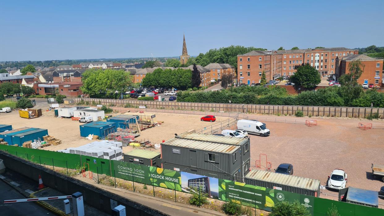 Empty Greyfriars site