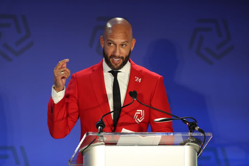 Tim Howard played for Manchester United and Everton in the Premier League -Credit:Getty Images