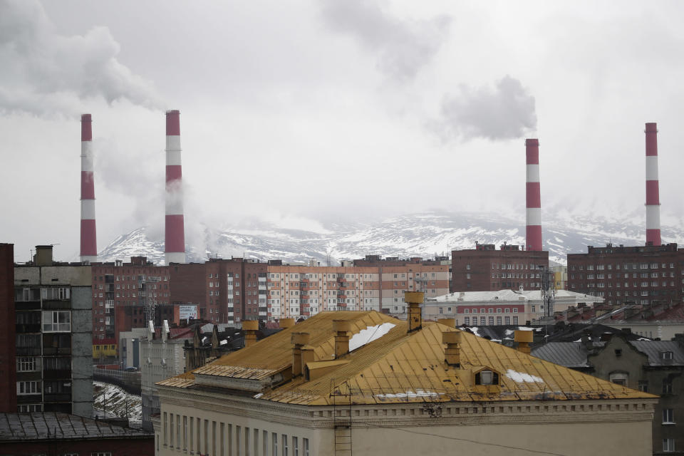 Image: The Norilsk power plant No 1 supplies electricity to industrial enterprises of the Norilsk Nickel company, the world&#39;s largest producer of palladium and one of the largest producers Nickel, platinum and copper. (Kirill Kukhmar / TASS via Getty Images)