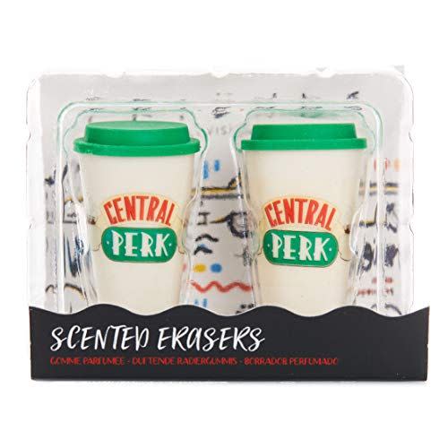 9) Friends Central Perk Coffee Scented Erasers