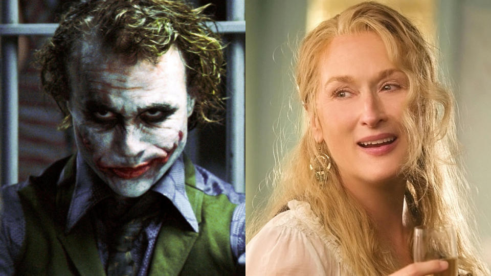 Dark Knight and Mamma Mia