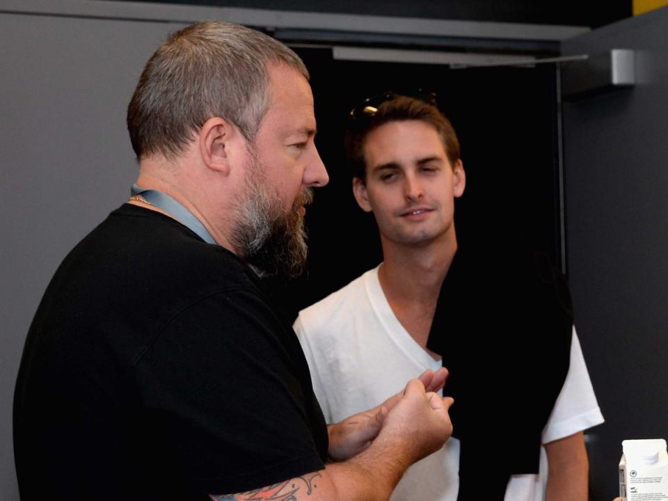 snapchat evan spiegel shane smith