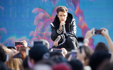 2017 In New York for Good Morning America, Payne is now making it as a solo artist - Credit: Getty images