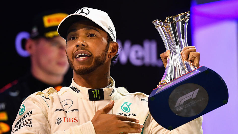 Hamilton once again led the way in a Mercedes in 2018. Pic: Getty