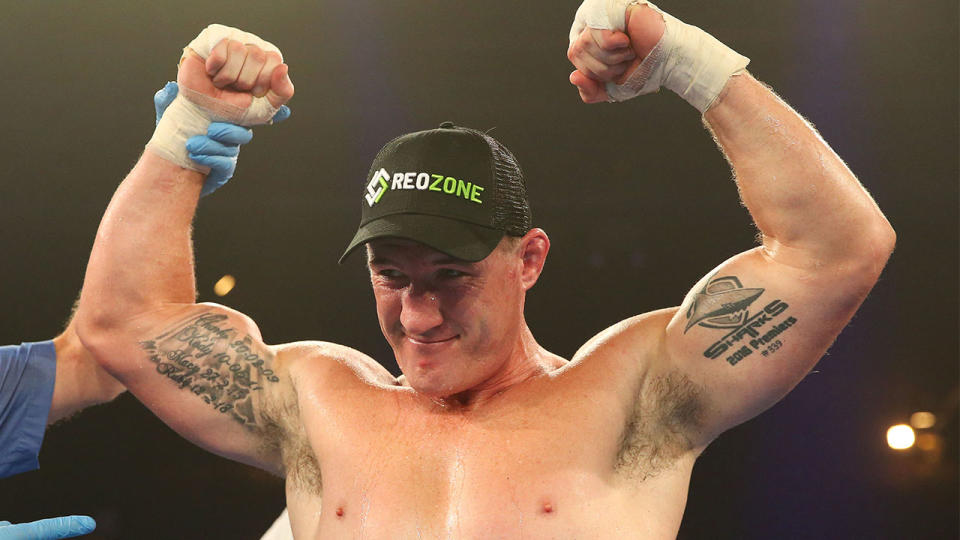 Paul Gallen says the 'Code War' fight is set up to favour Barry Hall. (Getty Images)