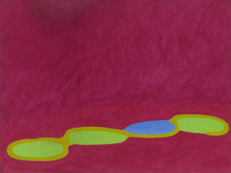 Gemälde des britischen Malers John Hoyland (1934 bis 2011) in der Newport Street Gallery Foto: The John Hoyland Estate