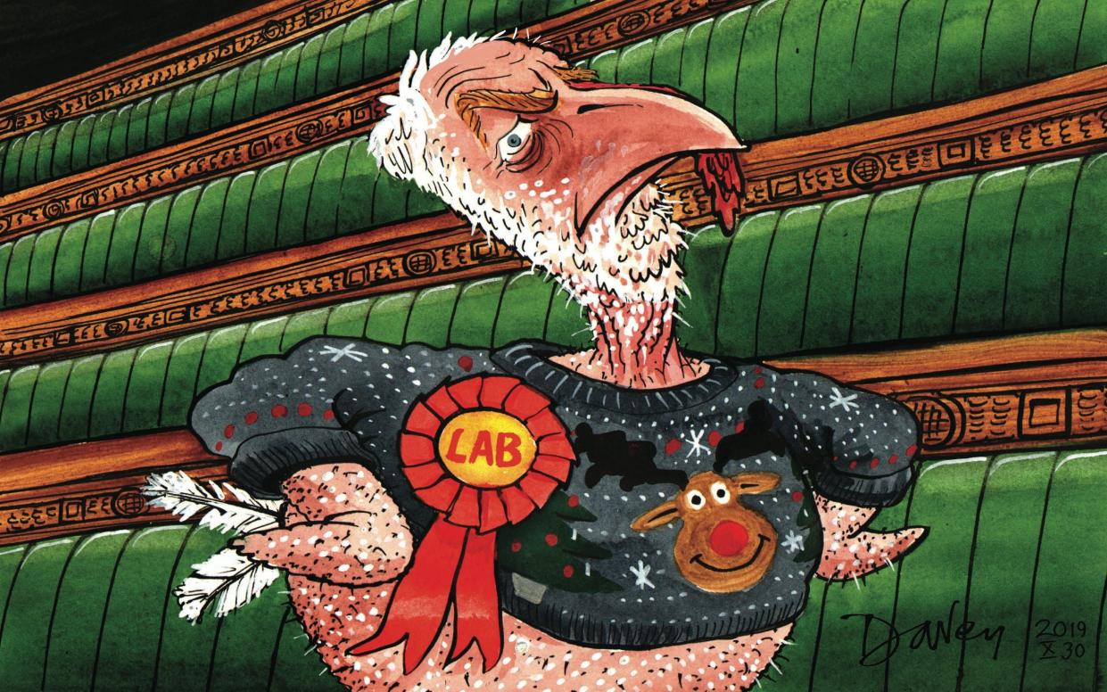 Turkeys coming home to roost? Jeremy Corbyn has been accused of leading his party to disaster  - Davey