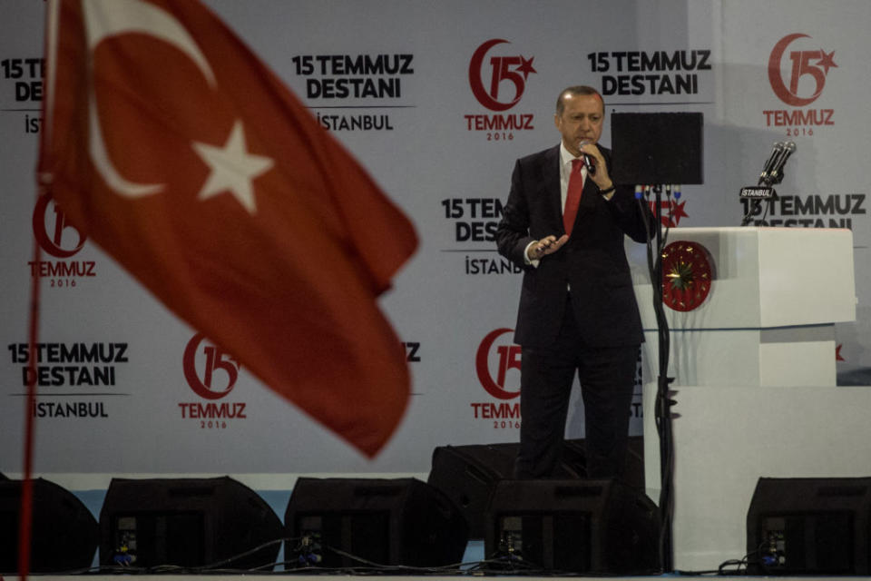 Jahrestag des Türkeiputsches: Präsident Erdoğan gratuliert dem Volk