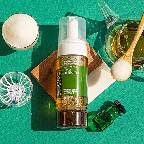 1) DERMALOGY by NEOGENLAB Green Tea Foam Cleanser