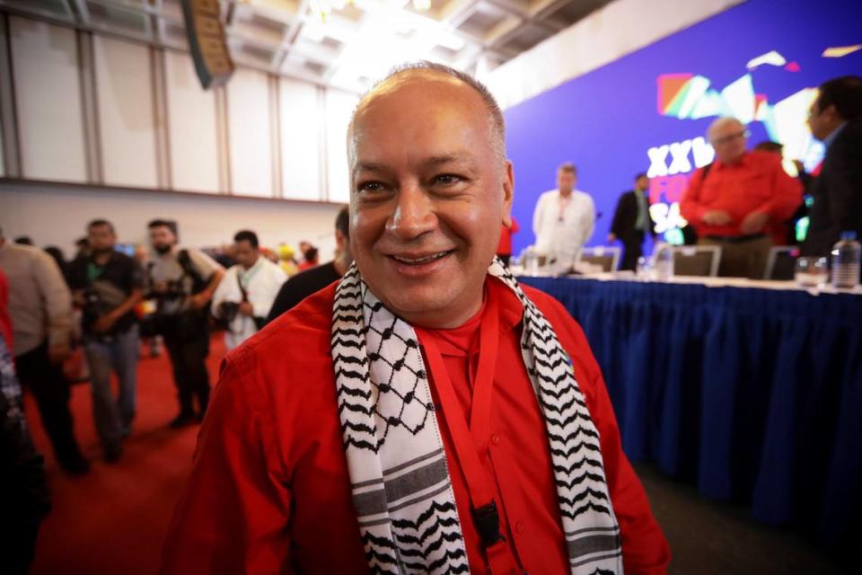 Diosdado Cabello, a powerful member of the National Assembly in Venezuela and a close ally of President Nicolas Maduro.