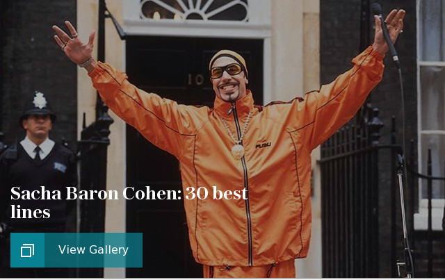 Sacha Baron Cohen: 30 best lines