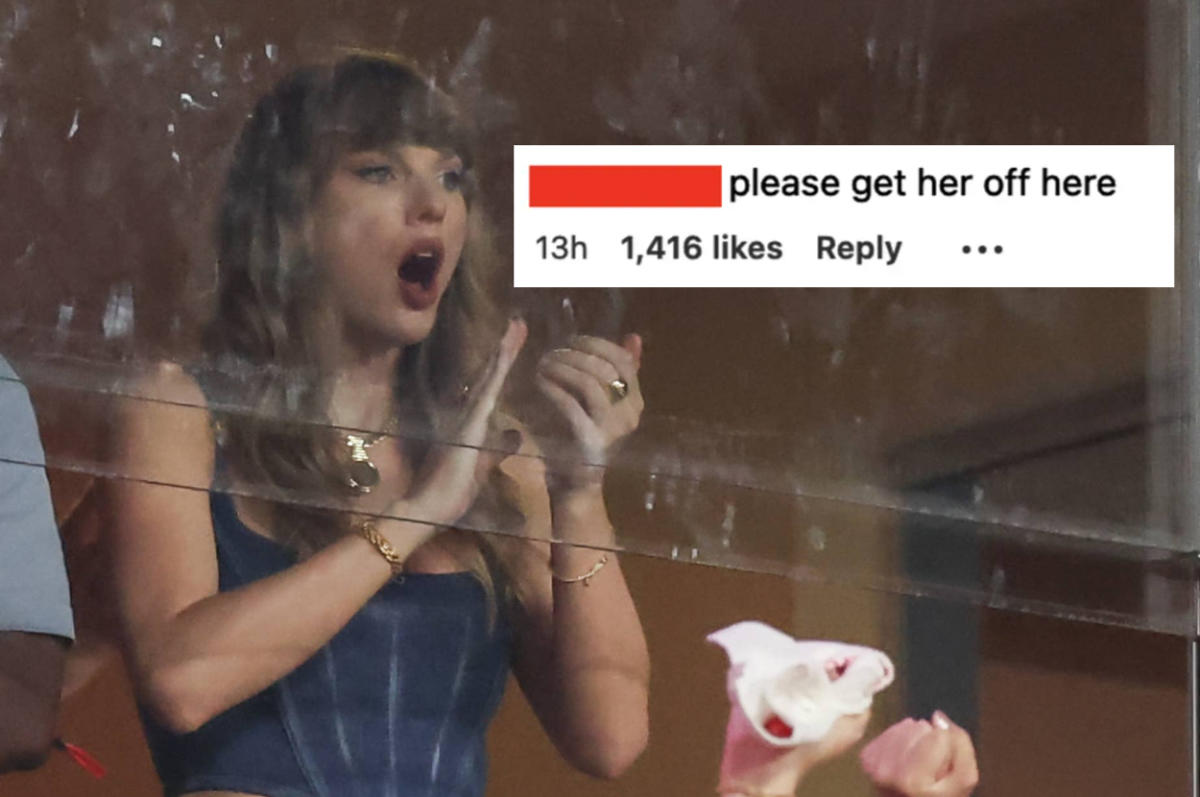 The NFL Hilariously Clapped Back At Taylor Swift Haters In Their Comments