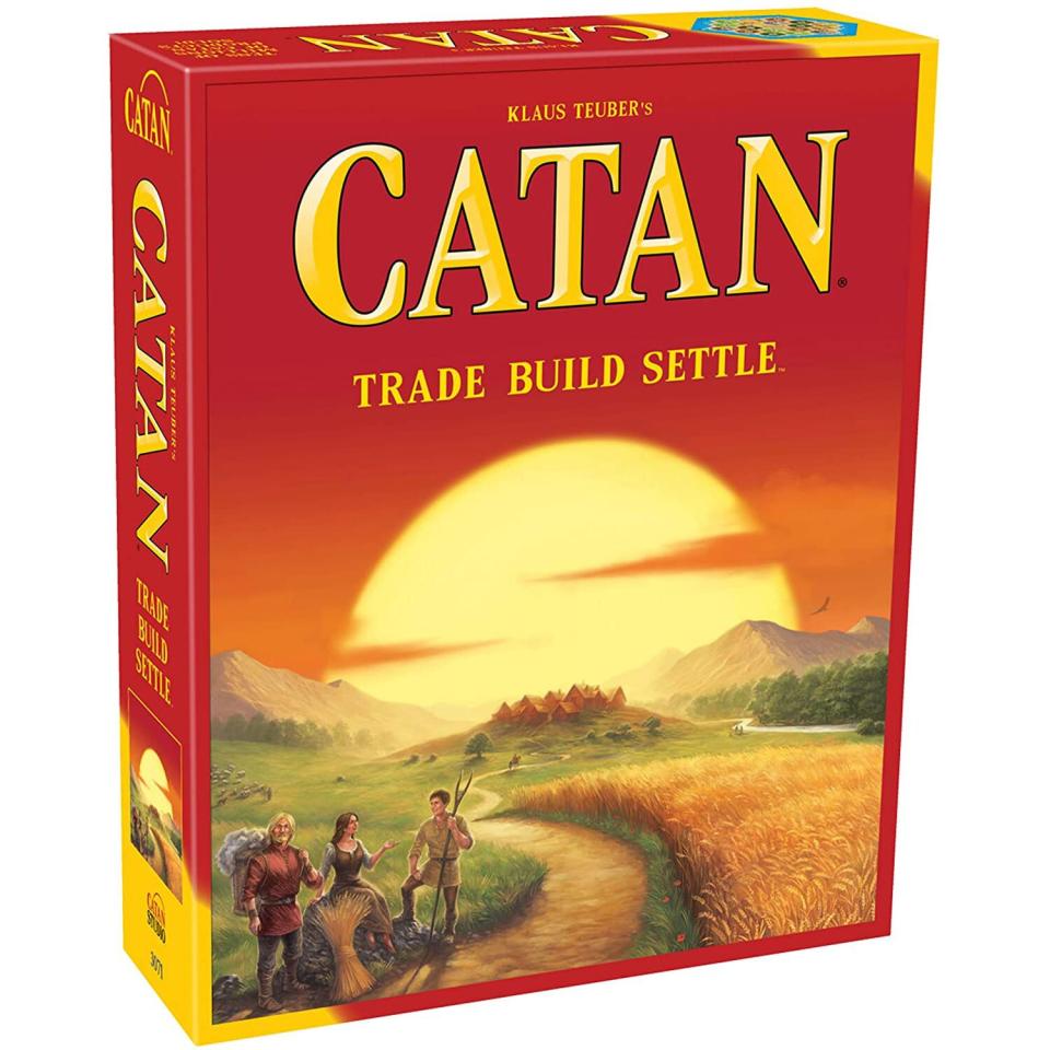 catan board game multicolor