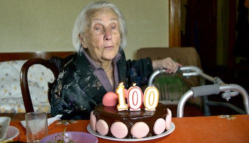   <span class="attribution"><a class="link " href="https://www.shutterstock.com/image-photo/portrait-hundred-years-old-woman-centenarian-1022974105" rel="nofollow noopener" target="_blank" data-ylk="slk:Dan Negureanu/Shutterstock;elm:context_link;itc:0;sec:content-canvas">Dan Negureanu/Shutterstock</a></span>